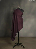 baraqah light burgundy pure handmade pashmina shawl for women 