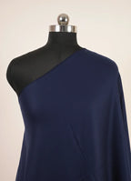 deep blue color pure pashmina female stole 