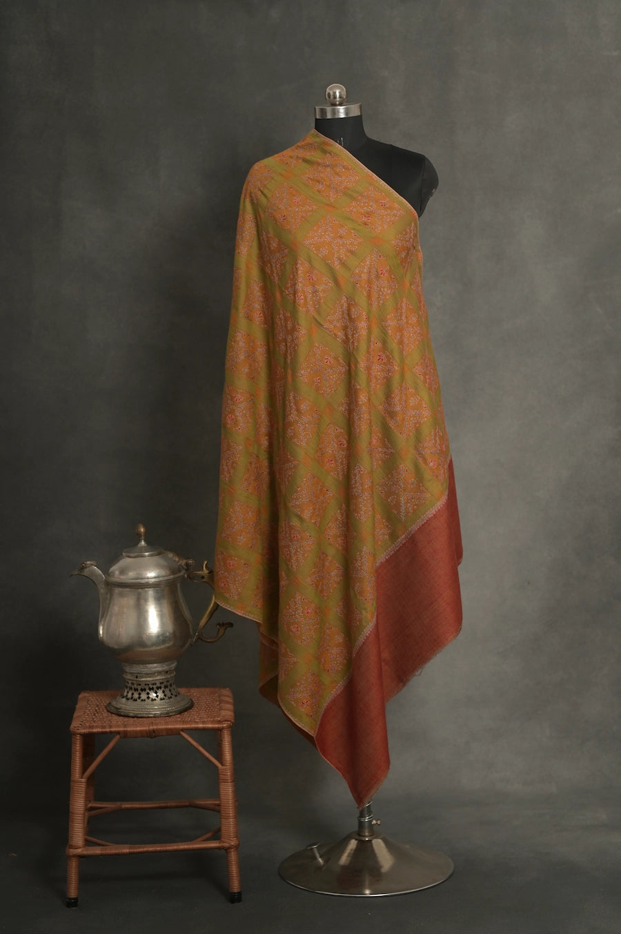 baraqah pure handmade cashmere shawl for women 