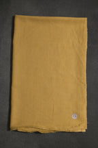 baraqah handmade pure pashmina light yellow color shawl for women 