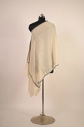 baraqah pure handmade blue  pashmina shawl 