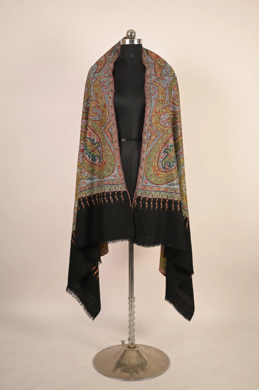 baraqah pure handmade pashmina shawl for women