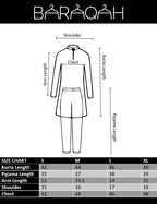 baraqah winter kameez shalwaar size chart