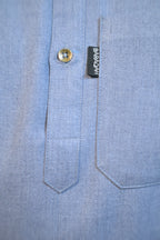 baraqah sky blue winter kurta pajama for men 
