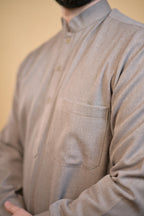 baraqah brown winter kameez shalwaar for men 