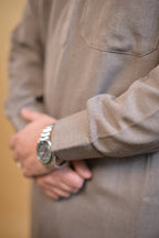 baraqah brown winter kameez shalwaar for men 
